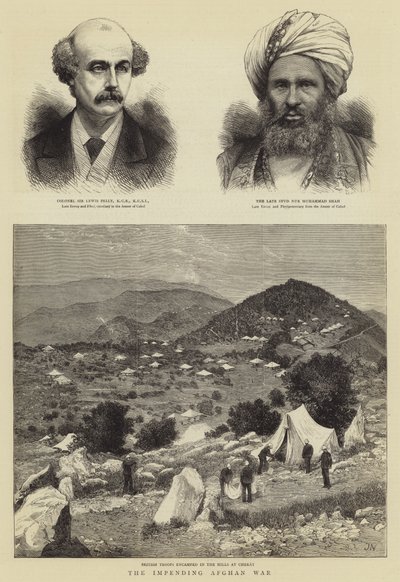 La guerra afgana imminente da Joseph Nash